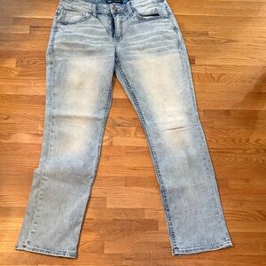 BKE Men’sJake Faded Blue Straight Leg Jeans 34x32